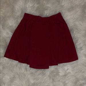 Skirts - red skater skirt Skirts - red skater skirt